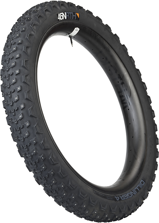 Paire De Pneus 45NRTH Dillinger 4 Cloutés 26x4.0 - Pour Fat Bike - 240 Goujons Aluminium