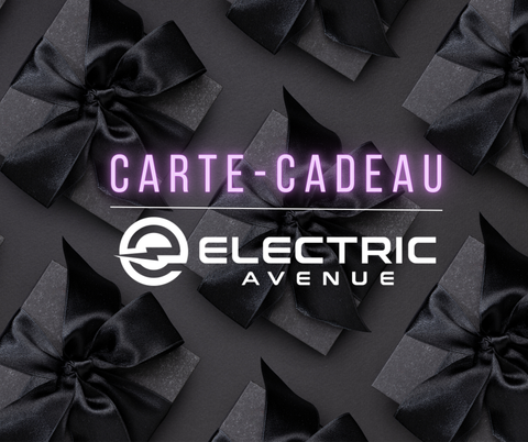 Carte-cadeau Electric Avenue Saguenay