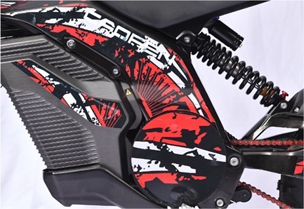 Motorcycle Caofen F80 offroad YE version